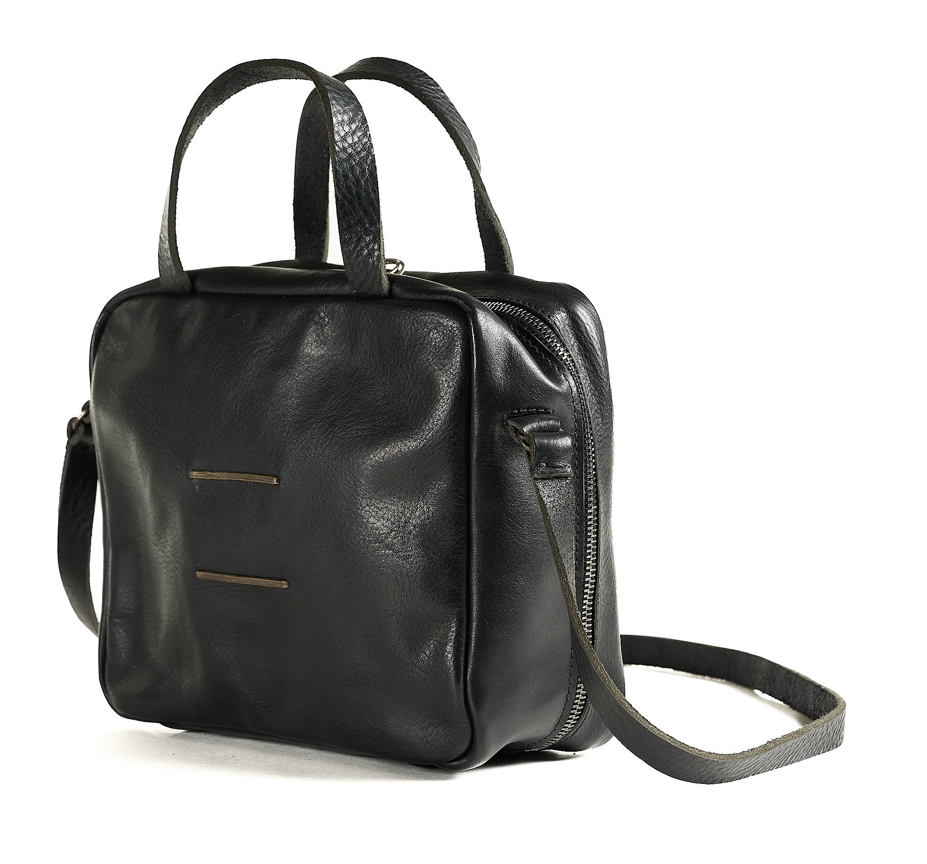 daniele basta leather and silver bags - 45